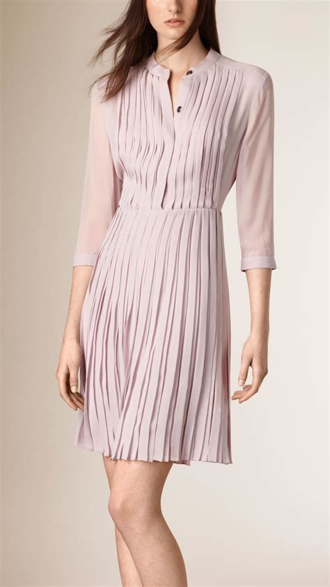 burberry pleated lace dress|Designer Dresses For Women .